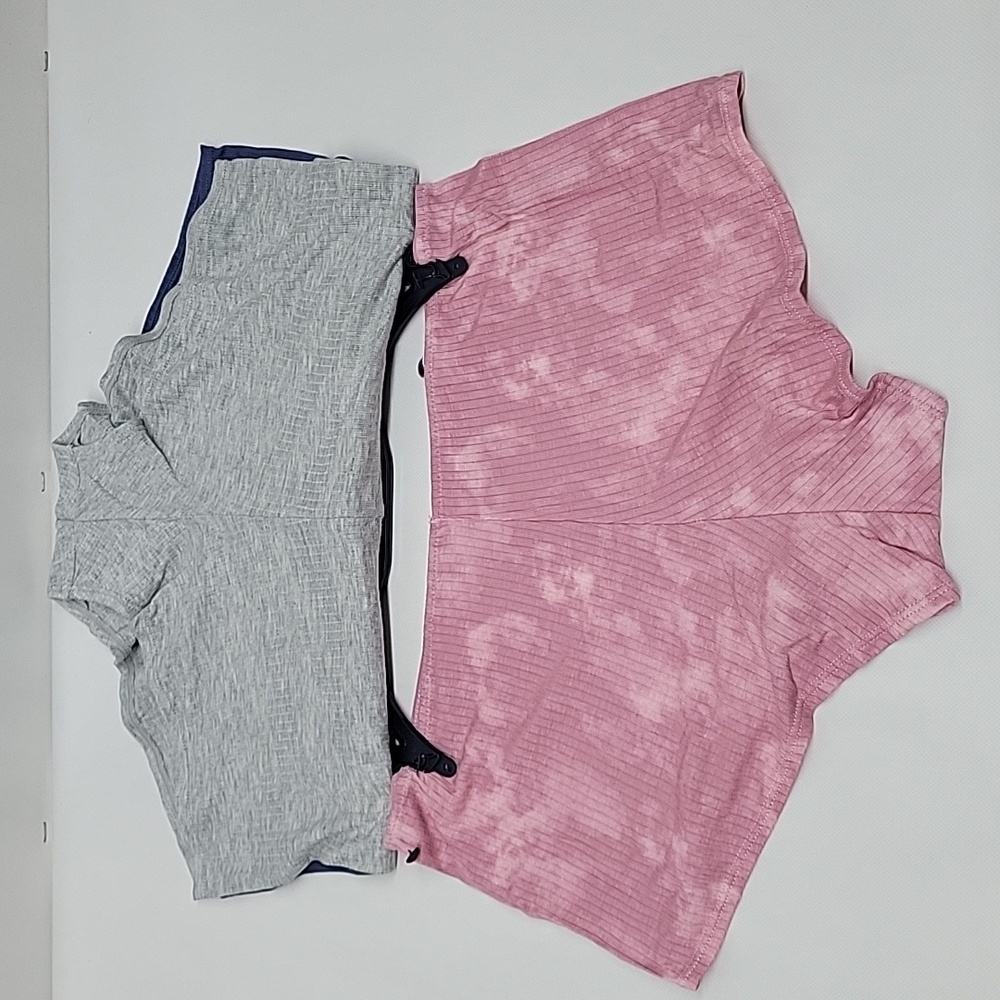 Lucky Brand Pink and Gray BoyShorts Set - Picture 5 of 6
